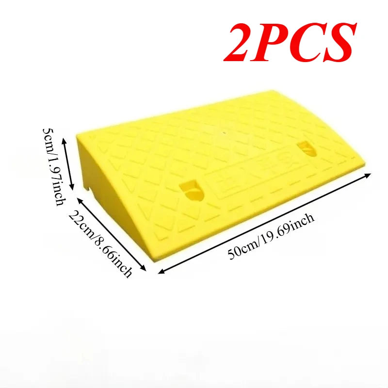 Heavy-Duty Portable Rubber Curb & Threshold Ramp