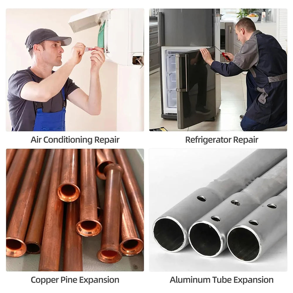Copper Pipe Expander Drill Bit Set