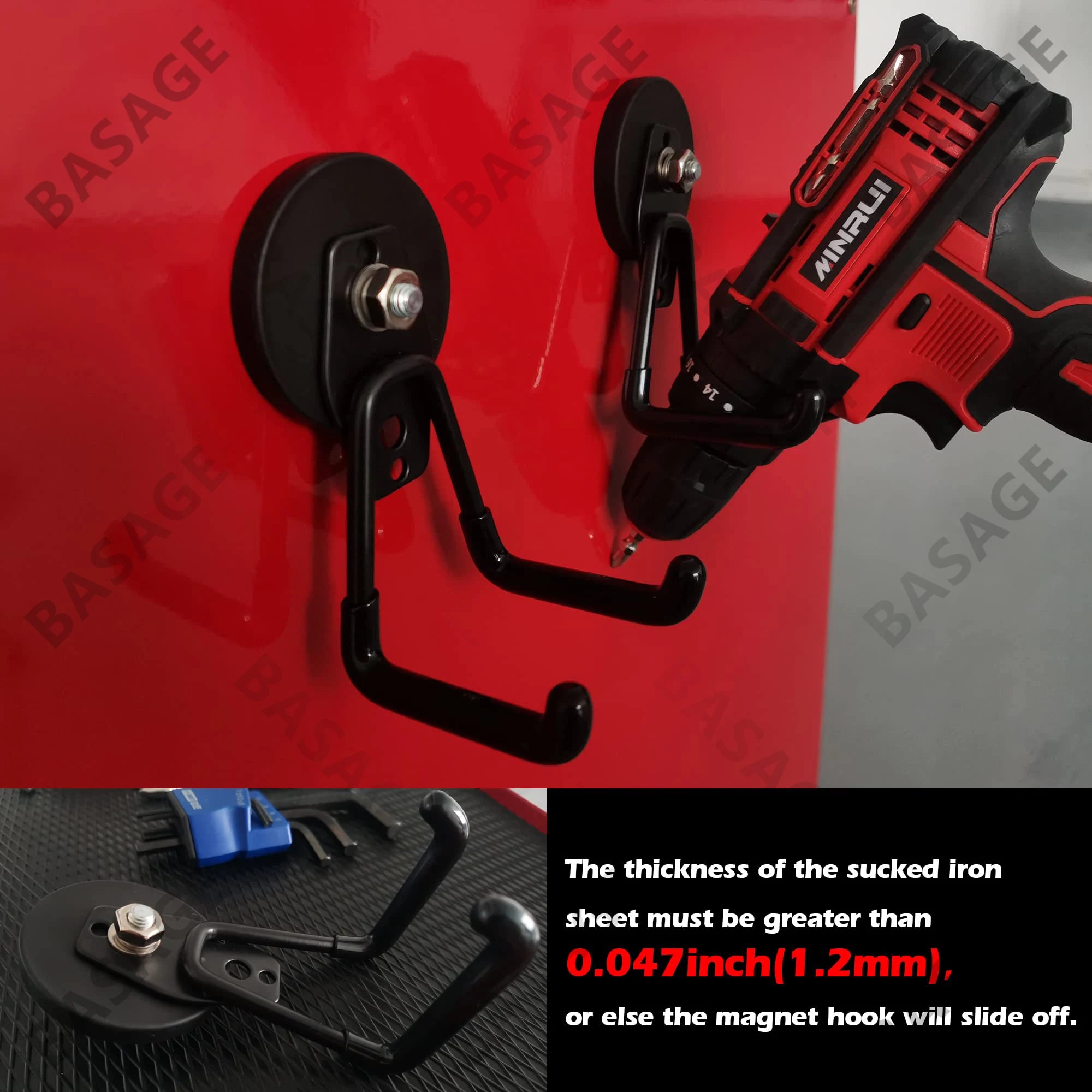 Strong Magnet Garage Hook