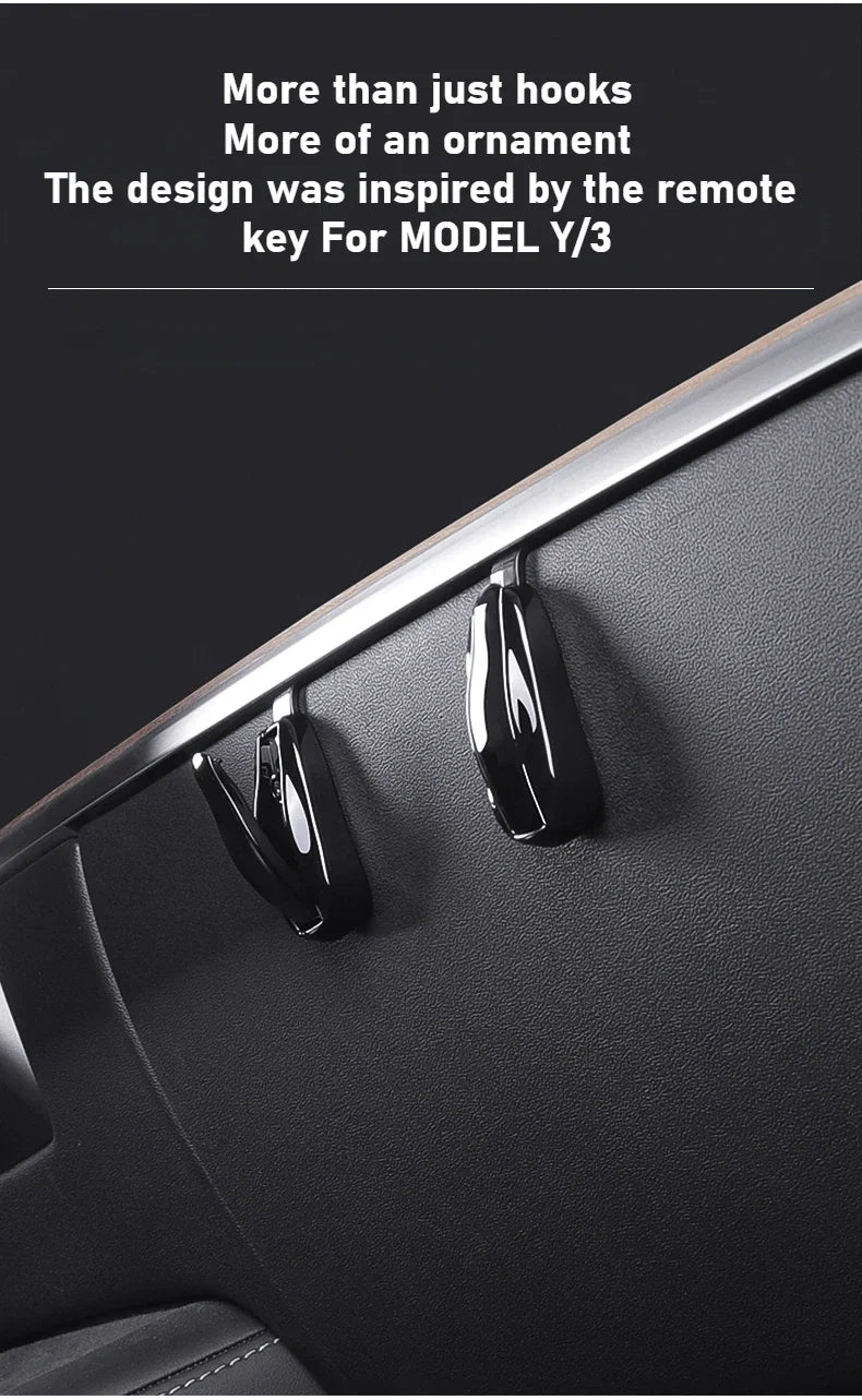 Tesla Model 3/Y Hidden Glove Box Storage Hook