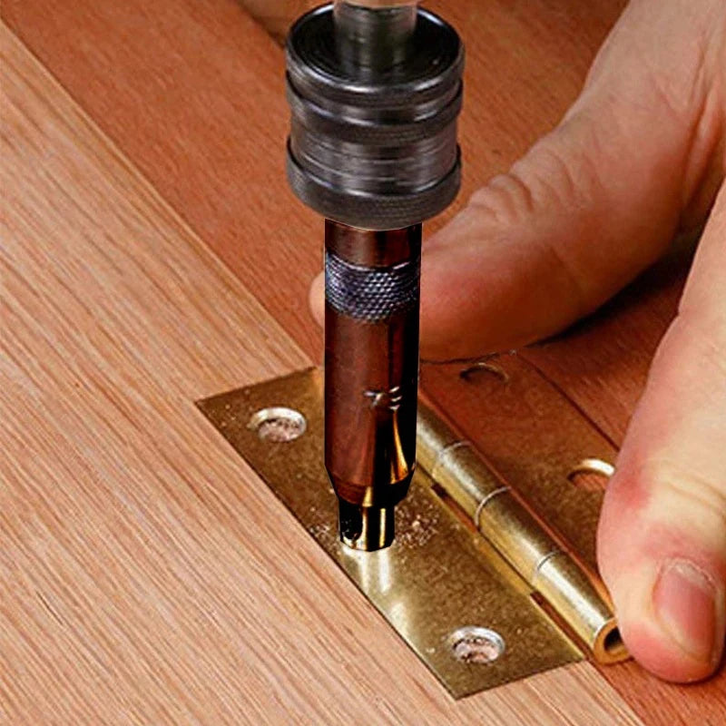 Self-Centering Hinge Drill Bit SET
