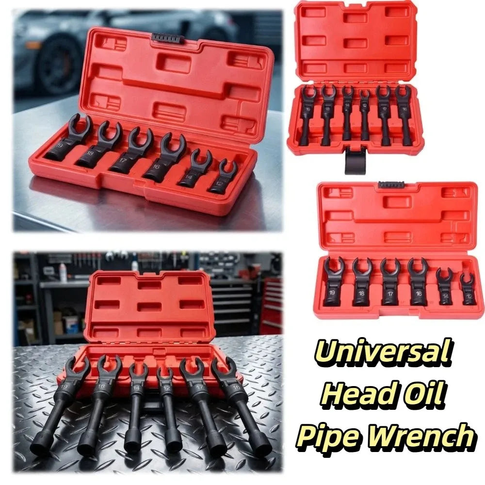 6PCS Universal Tubing Wrench Set