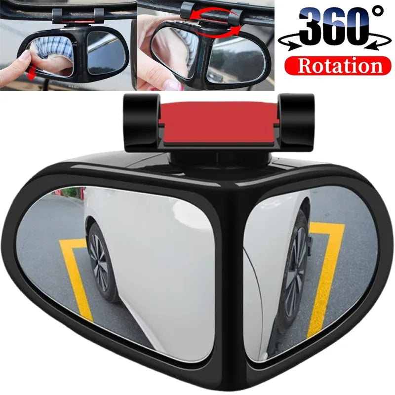 360° Dual-View Blind Spot Parking Mirror