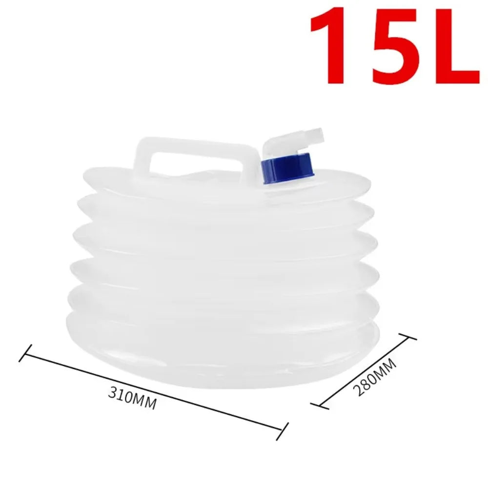 Folding Water Bucket with Faucet (T)