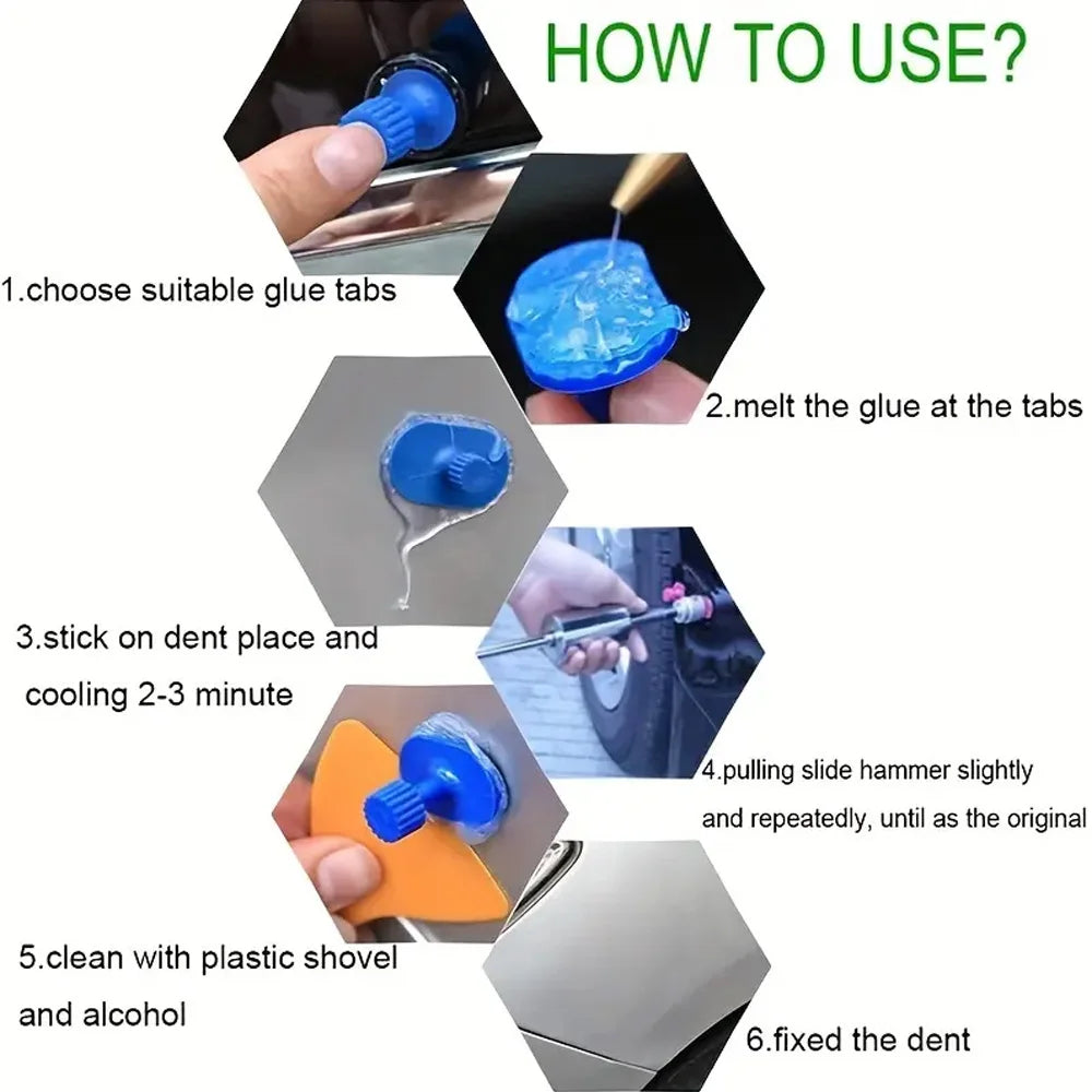 Car Paintless Dent Repair Tool Kit
