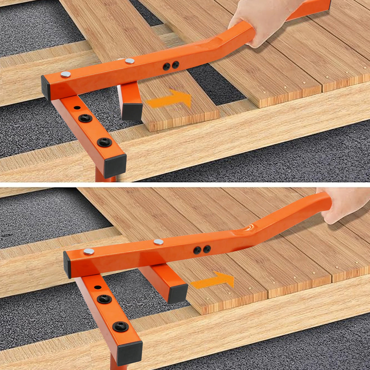 Deck Board Straightening Tool
