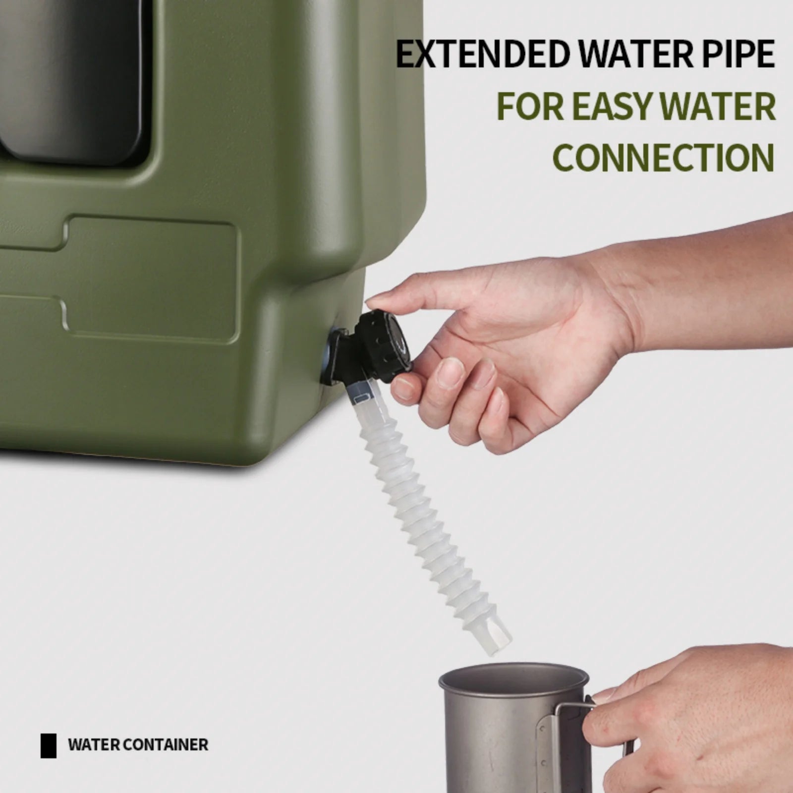 Portable Camping Water Bag 15/20L with Faucet