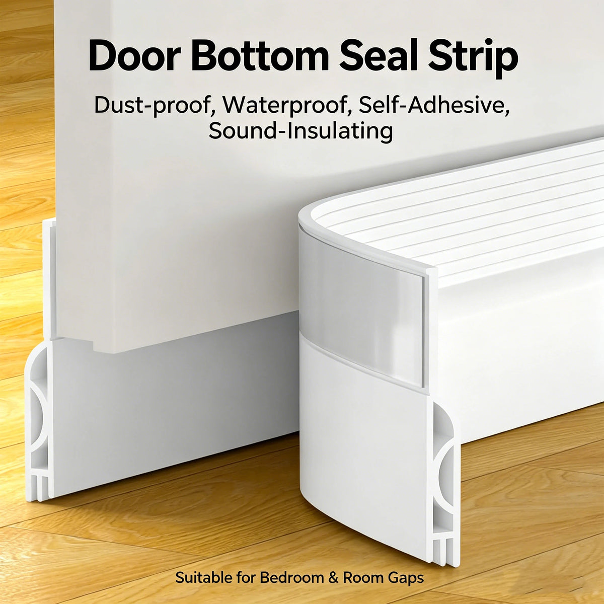 1M Self-Adhesive Under Door Draft Stopper