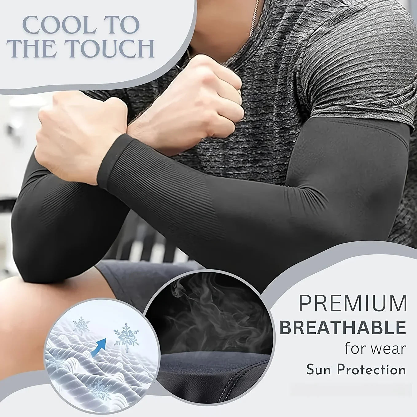 Cooling Arm Sleeves (3 Pairs)