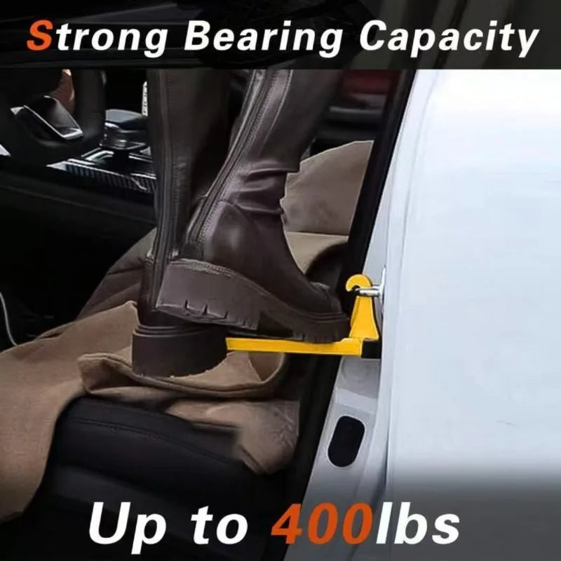 Car Door Step with Glass Breaker