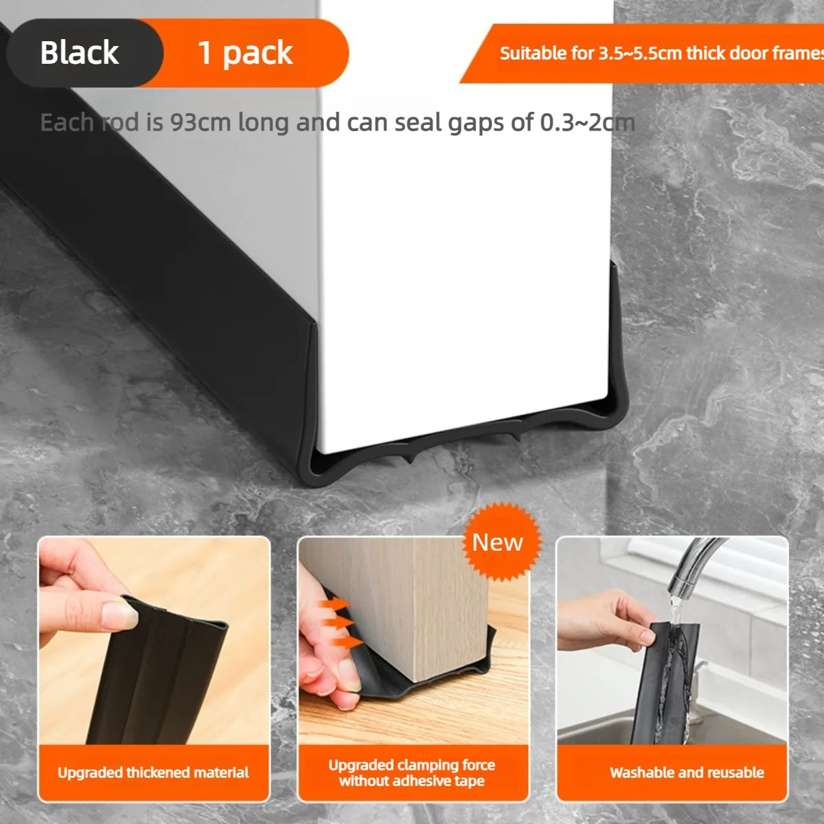 Door Bottom Seal Strip – Soundproof & Draft Stopper