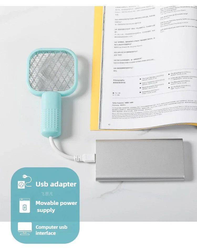 2-in-1 Mosquito Killer Lamp & Swatter