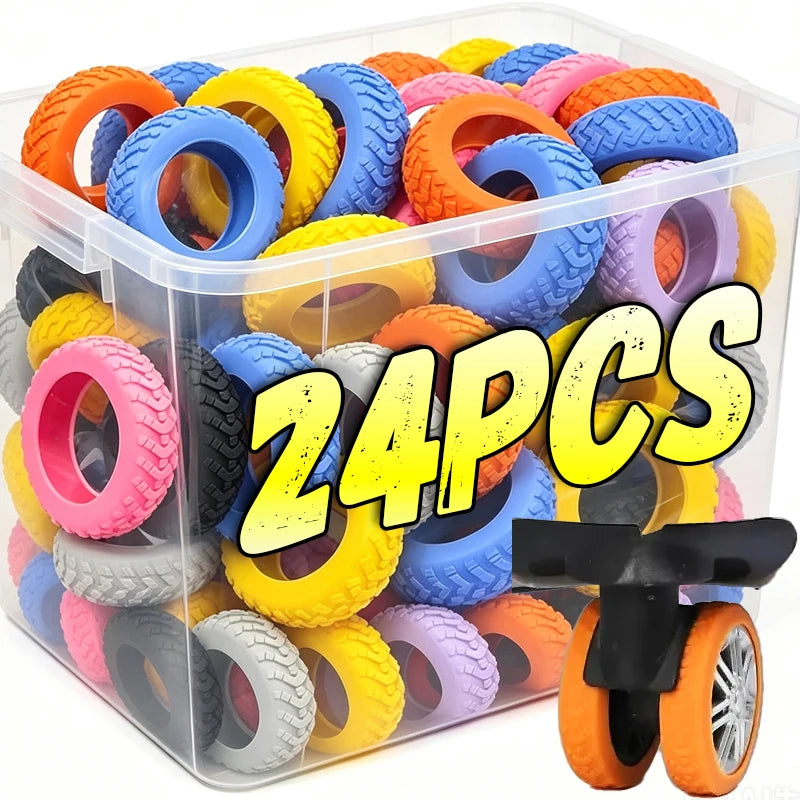 Silicone Luggage Wheel Protector Covers