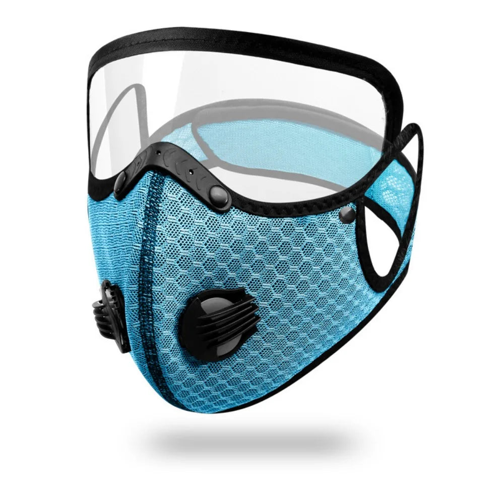 Cycling Face Mask with Goggles (N)
