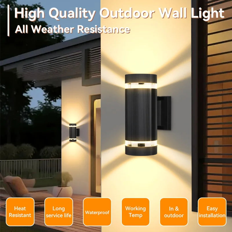 LED Outdoor Wall Lights E27