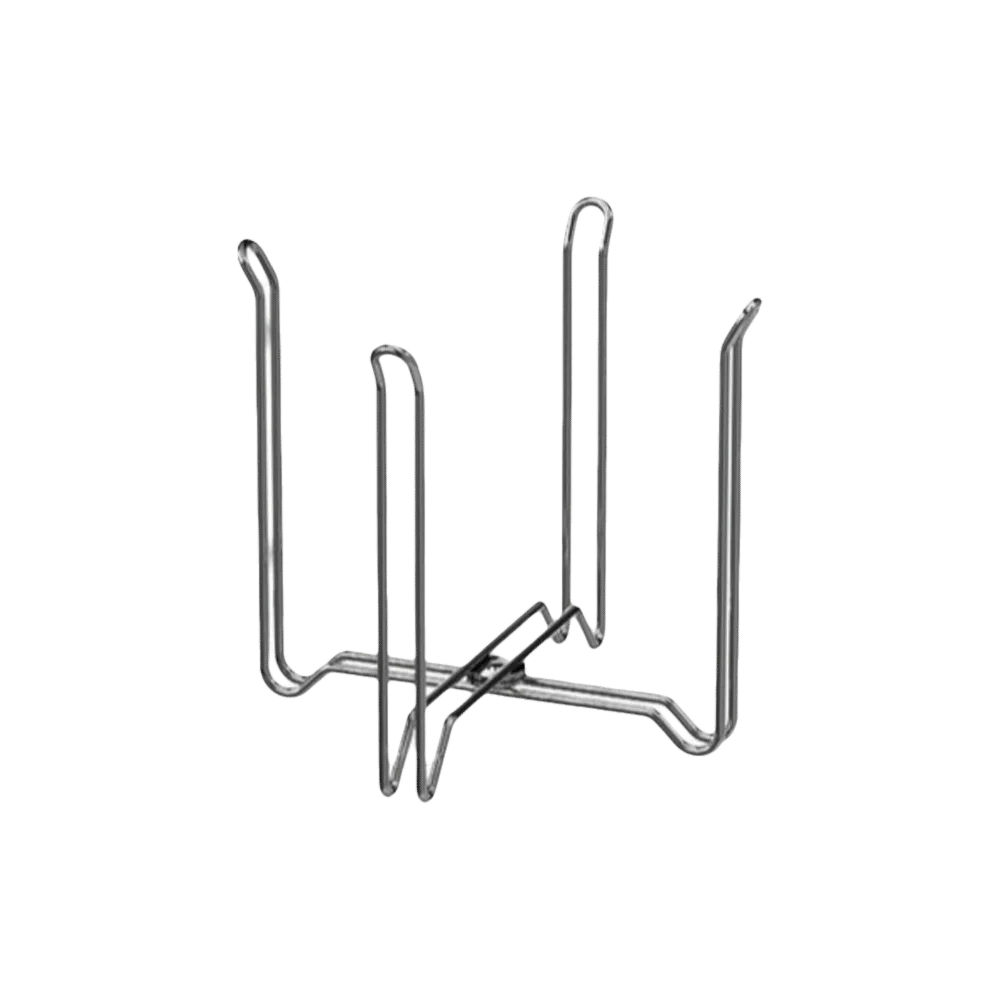 Portable Stainless Steel Folding Garbage Bag Holder