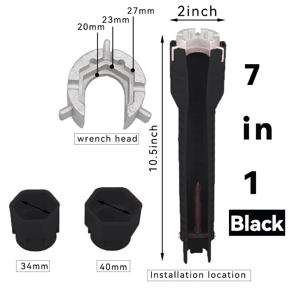 8-in-1 Sink Faucet Wrench