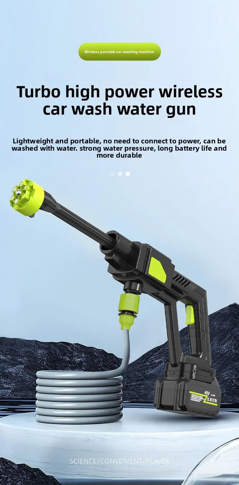 Cordless High Pressure Washer