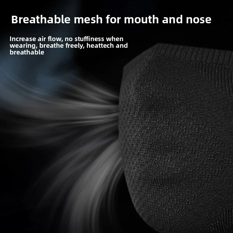 Windproof Face & Neck Gaiter with Ear Loops