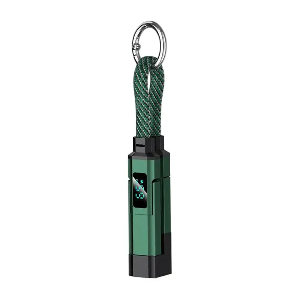 4-in-1 65W Keychain Charging Cable