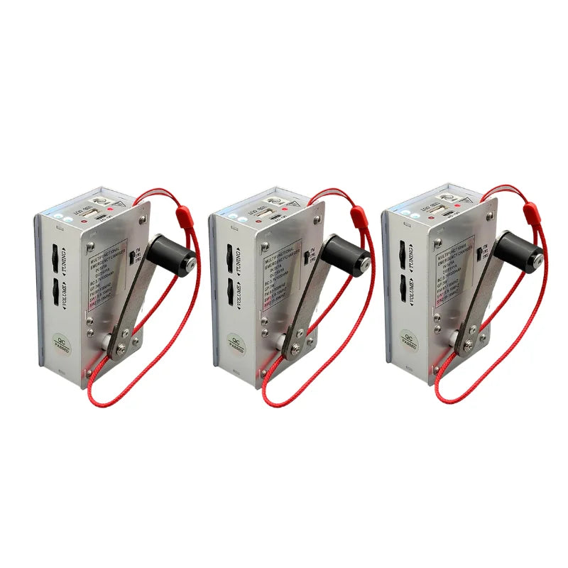 5-in-1 Hand Crank Emergency Radio & Charger