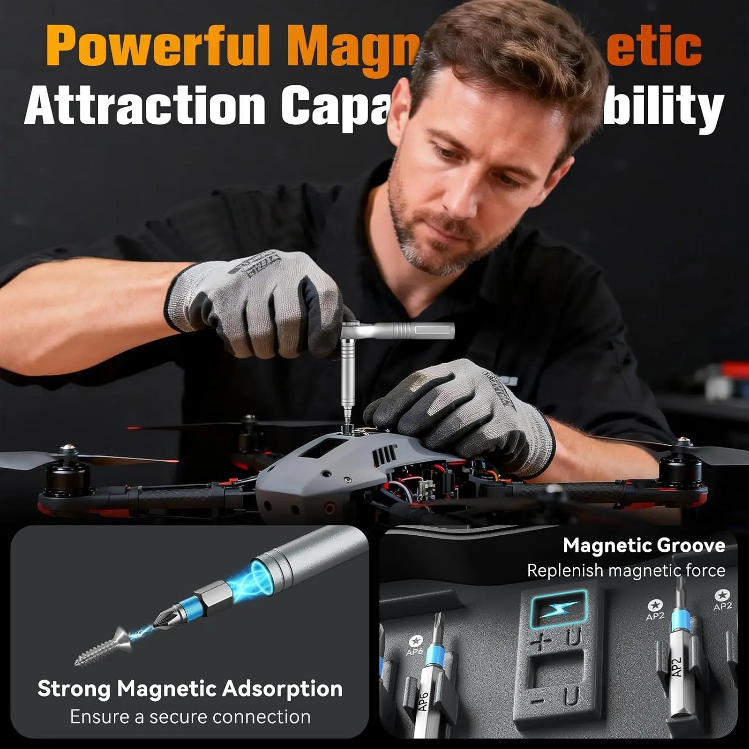 66-in-1 Ratchet Screwdriver Set