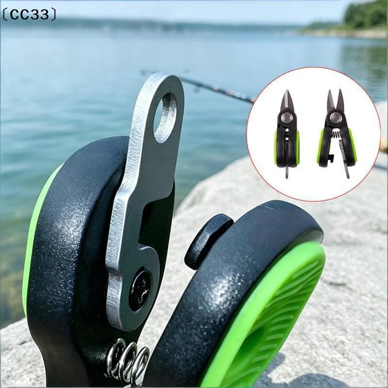 Portable Mini Serrated Fishing Scissors