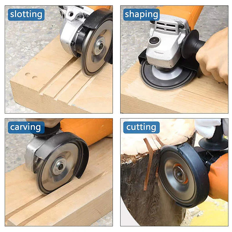 4" 22T Wood Carving Chain Disc