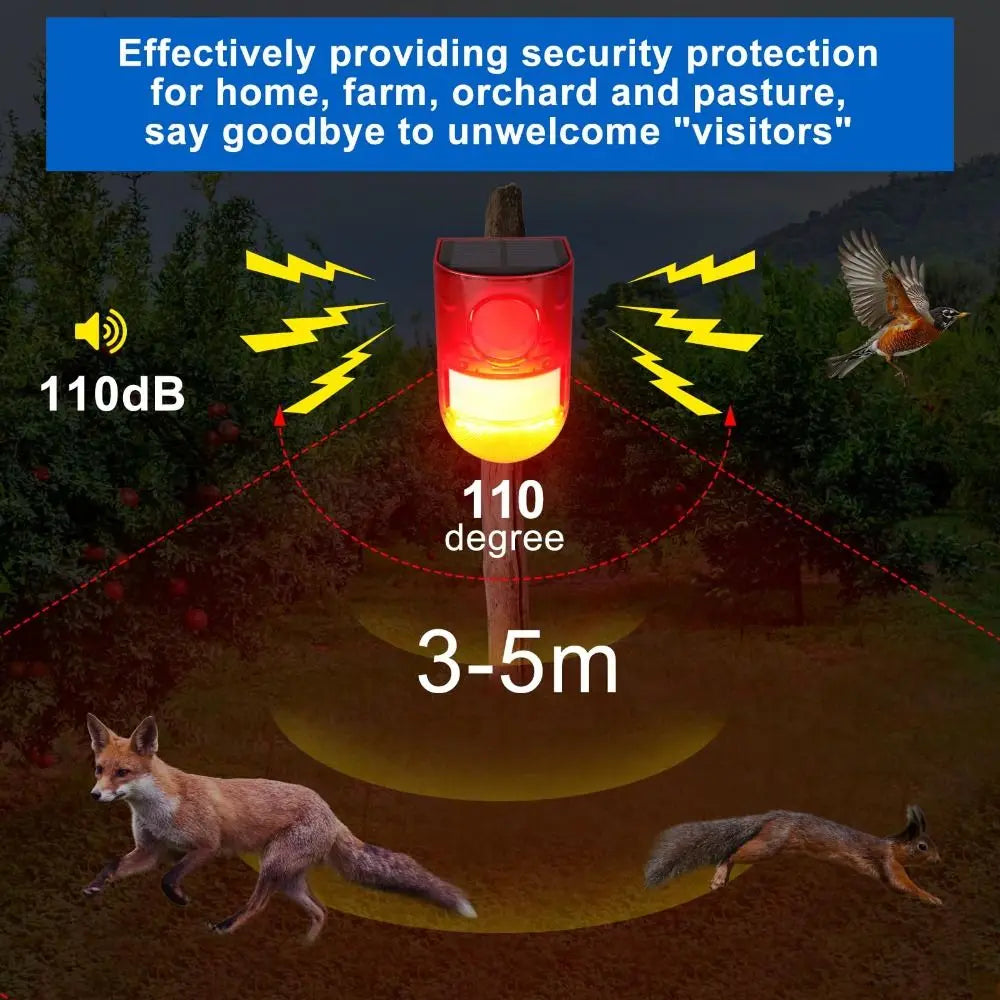 Solar Motion Sensor Alarm