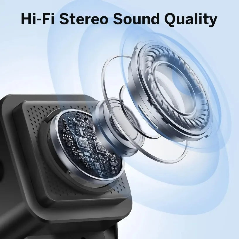 5-in-1 Bluetooth Speaker Phone Stand with RGB Light