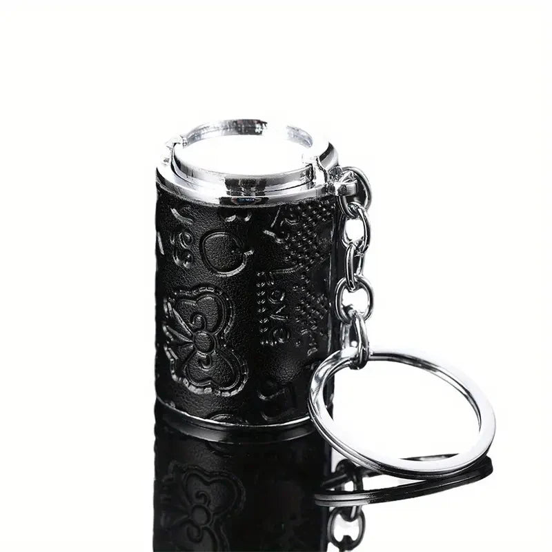Metal Coin Holder Keychain
