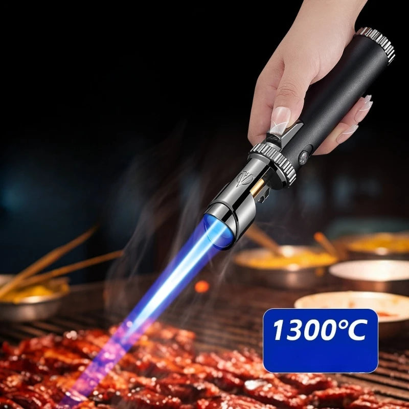 Refillable Windproof Butane Torch Lighter (NO GAS)