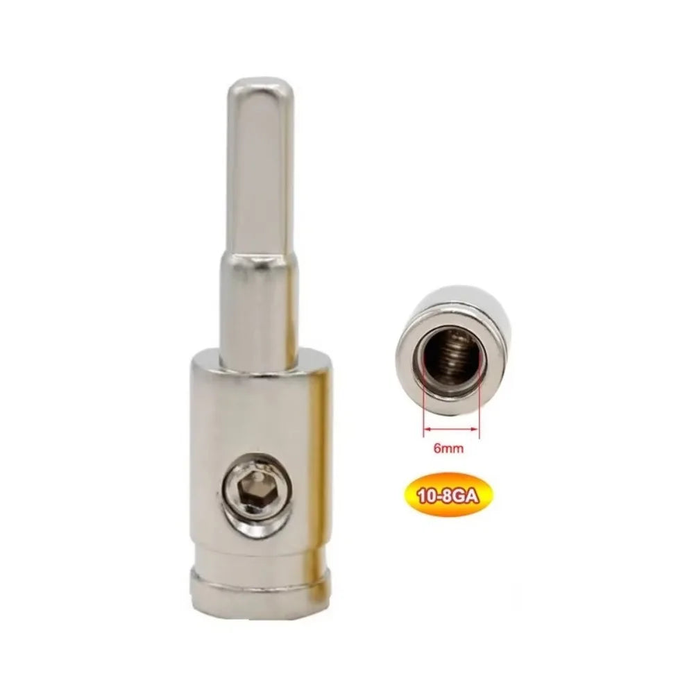 Pure Copper Car Audio Wire Input Adapters (0GA/4GA/8GA)