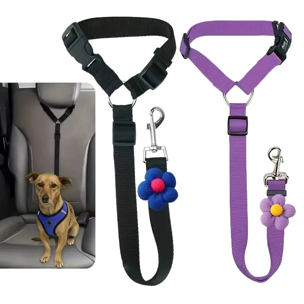Adjustable Pet Car Seat Belt (T)