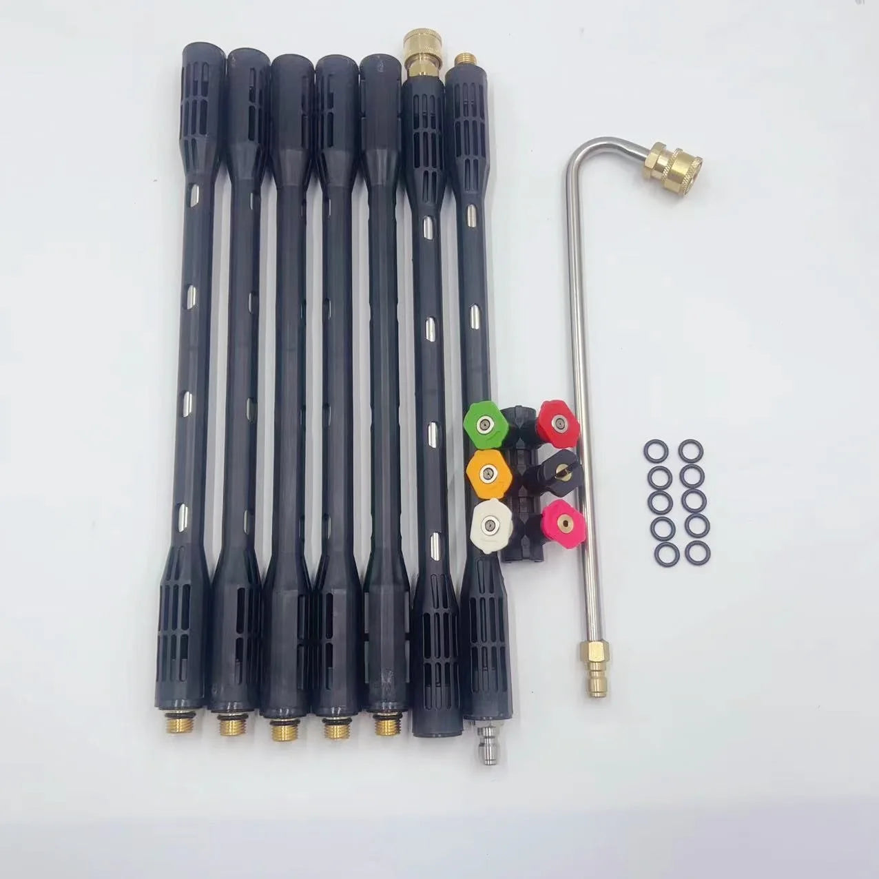 Pressure Washer Extension Wand Set with 6 Spray Nozzles