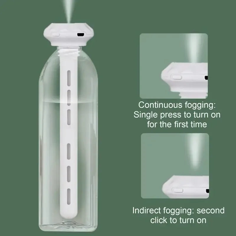 Portable USB Water Bottle Air Humidifier