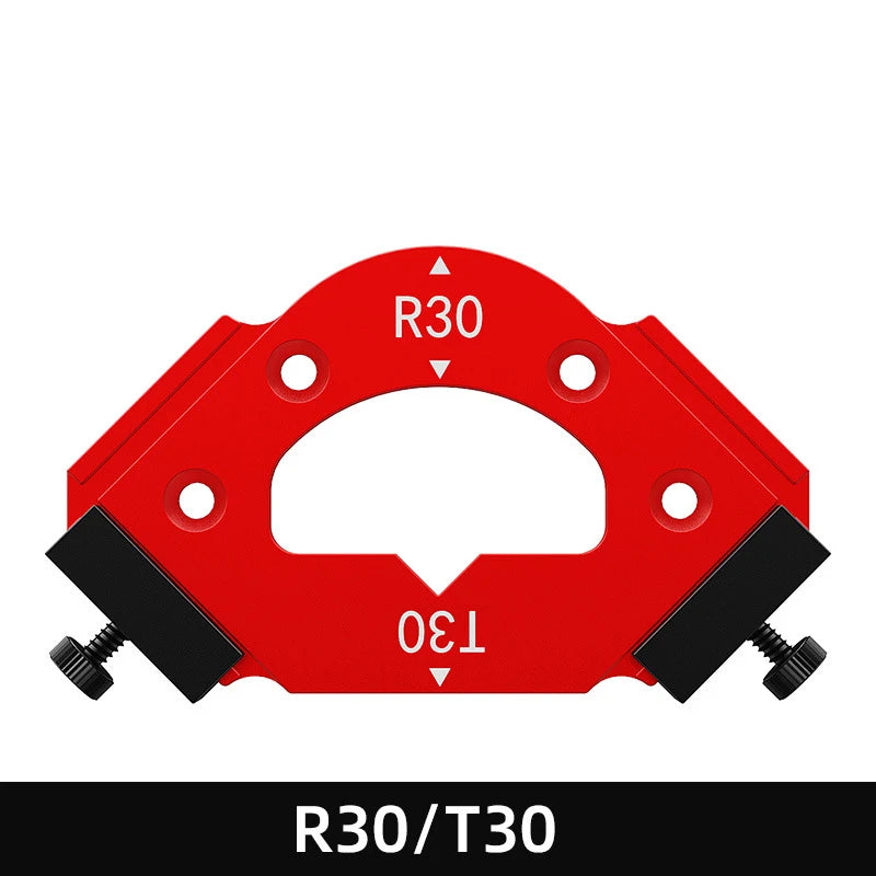 Aluminum Corner Radius Jig Router Template for Woodworking
