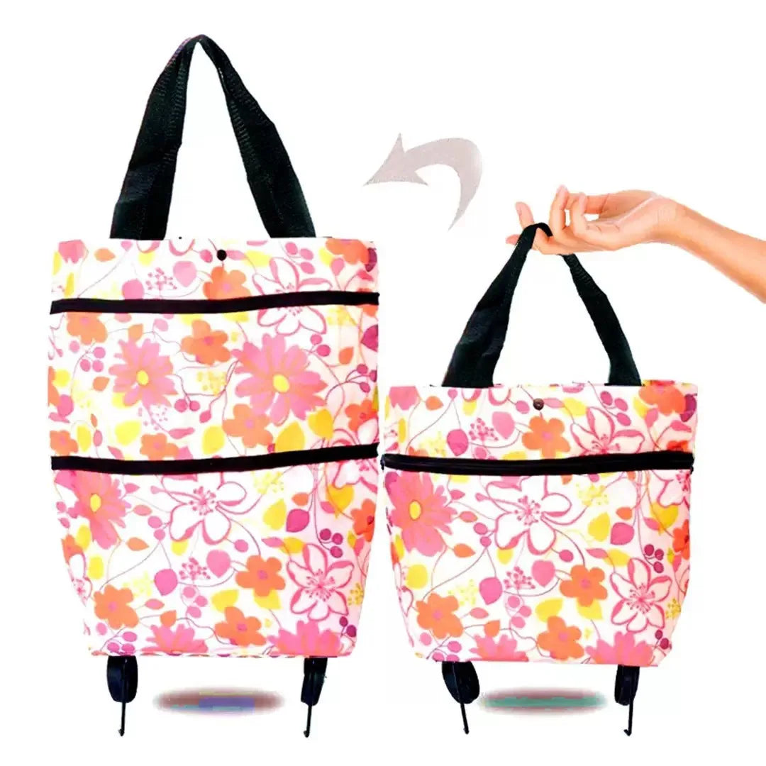 Foldable Shopping Trolley Bag