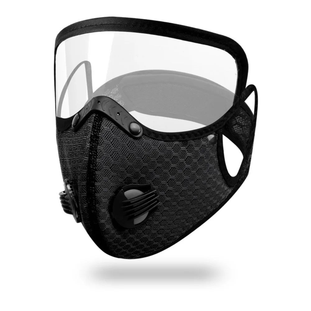 Cycling Face Mask with Goggles (N)
