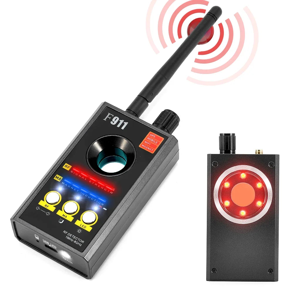3-in-1 Hidden Camera & RF Signal Detector
