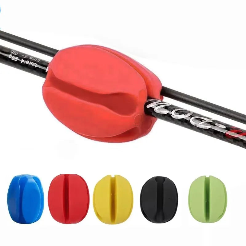 Multi-Functional Silicone Fishing Rod Ball Clips