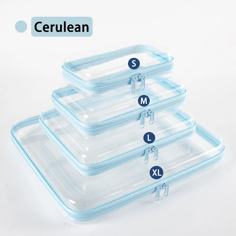 Transparent Zipper Storage Bag