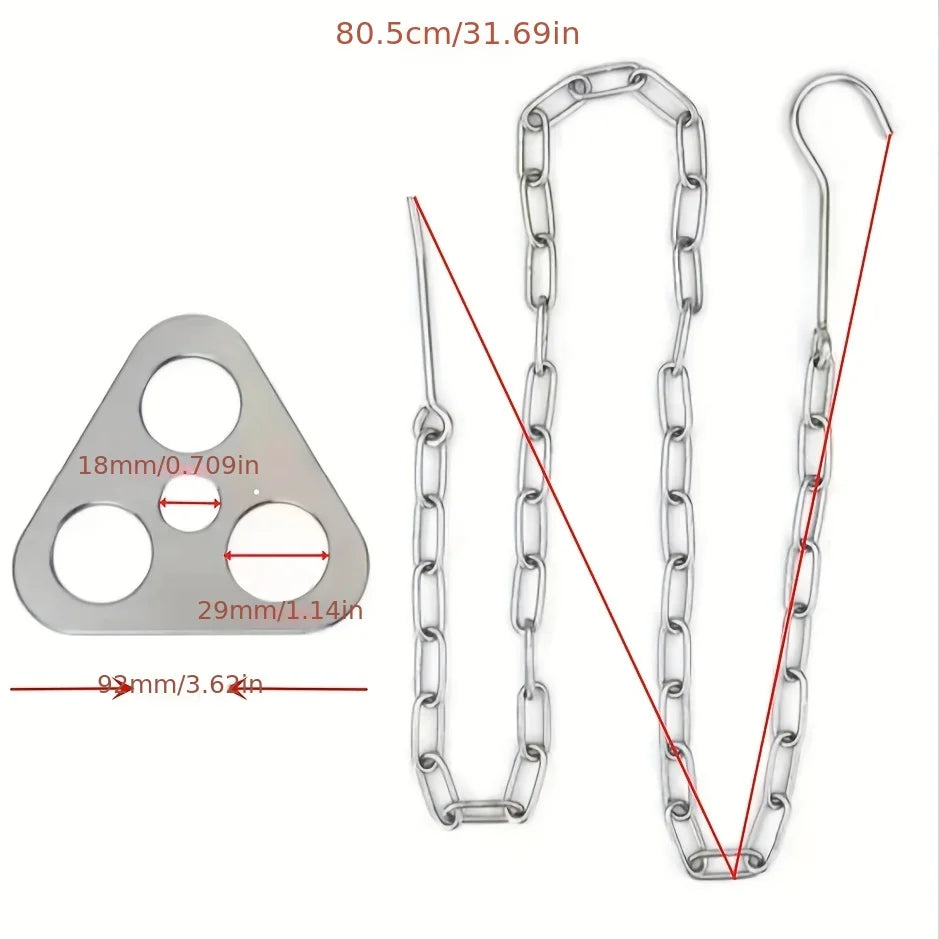 Portable Camping Tripod Grill Stand