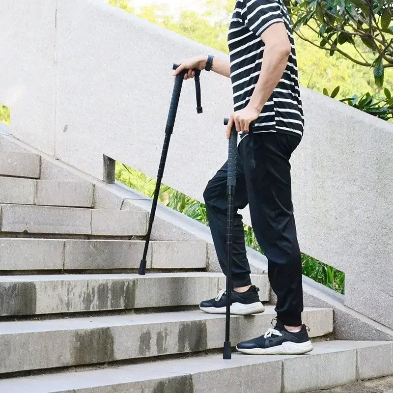 Foldable Telescopic Hiking & Camping Stick