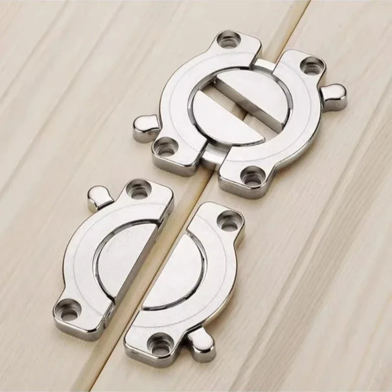 2-Piece Heavy-Duty Tabletop Connectors & Furniture Buckles