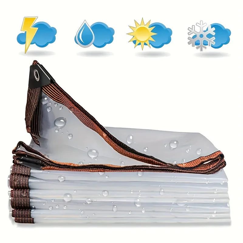Clear Waterproof PE Tarp (MR)