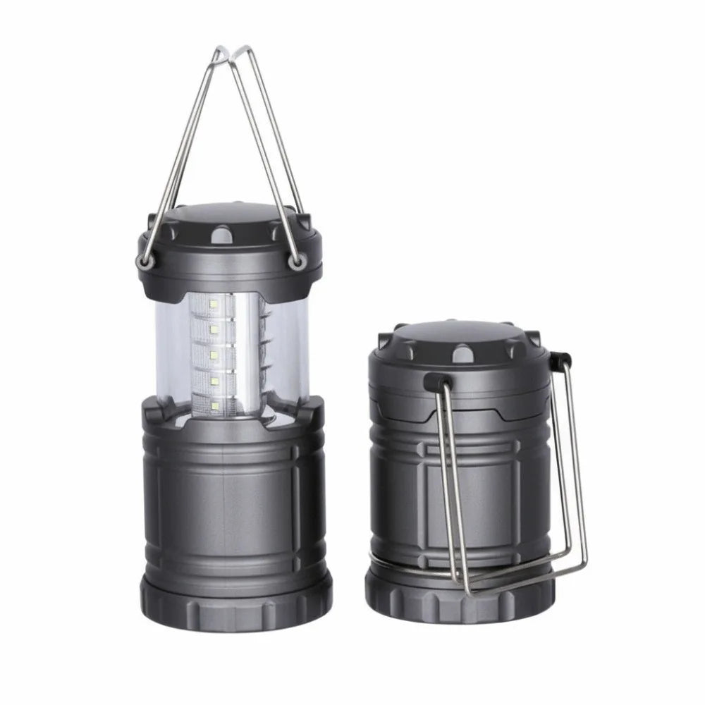 Solar & Battery Emergency Portable LED Camping Lantern