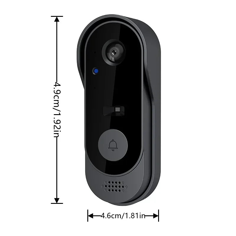 Video Doorbell Camera with Live Phone View