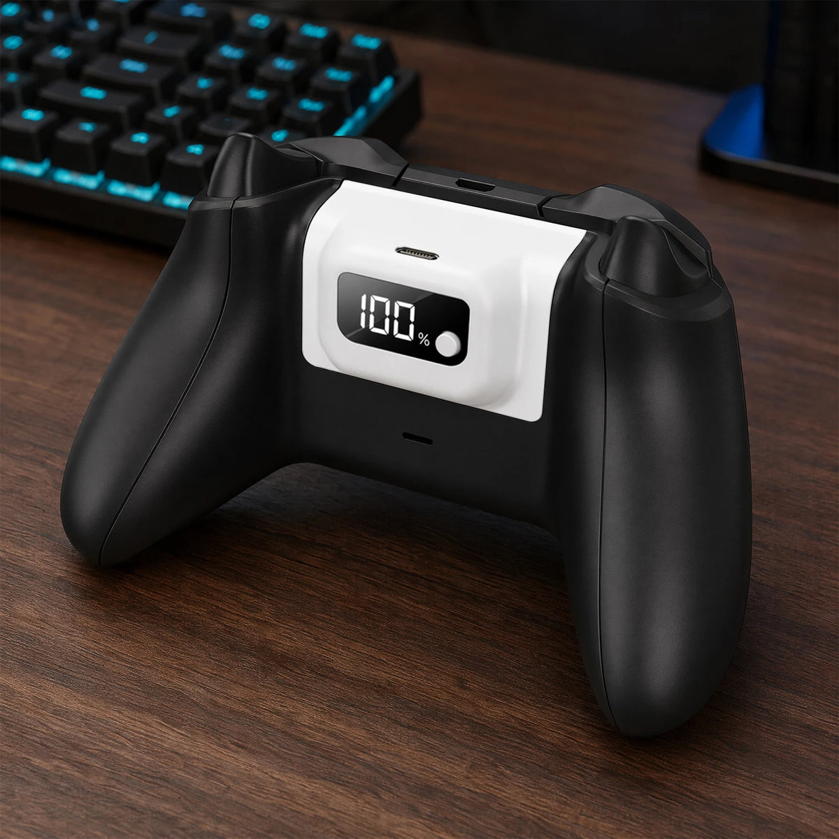 1200mAh Rechargeable Controller Battery Pack with LED Display