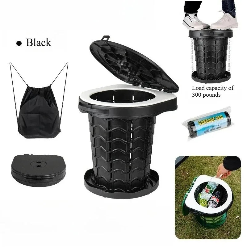 Ultra-Light Foldable Camping Toilet